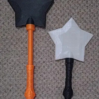 Mô hình gậy phép thuật hình ngôi sao (Payment Star) in 3D đẹp mắt