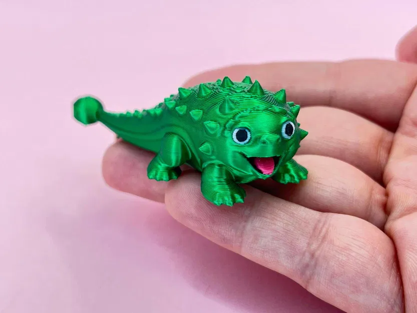 Móc khóa hình khủng long con cực xinh - Image 1