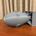 Mô hình bom nguyên tử Fatman với phần mũi gắn nam châm - Thumbnail 1