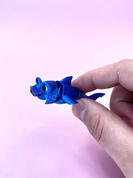 Móc khóa kiêm đồ chơi Baby shark flexi - Image 2