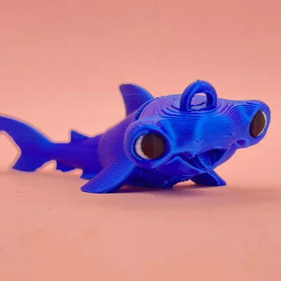 Móc khóa kiêm đồ chơi Baby shark flexi