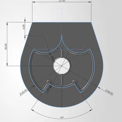 Bạc lót cho bộ cuốn buồm Facnor SD150
