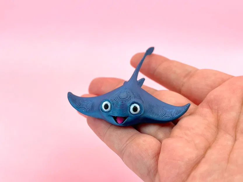 Mô hình trang trí cá đuối con - Image 1