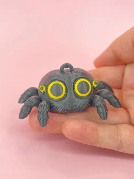 Móc khóa trang trí hình chú nhện nhảy con đáng yêu - Image 2