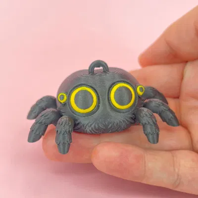 Móc khóa trang trí hình chú nhện nhảy con đáng yêu