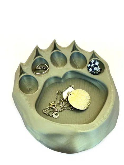 Khay đựng đồ hình dấu chân gấu - Image 1