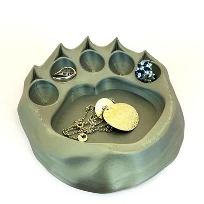 Khay đựng đồ hình dấu chân gấu