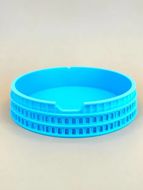 Khay đựng đồ để bàn hình Đấu trường La Mã (Colosseum) - Image 3