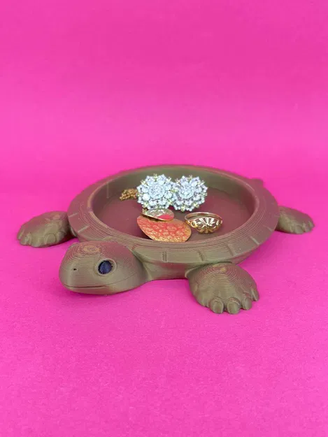 Hộp đựng trang sức hình rùa - Image 3