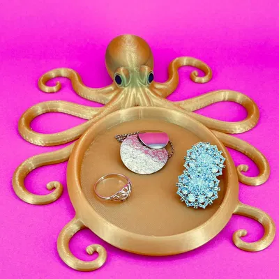 Hộp đựng trang sức hình Bạch tuộc