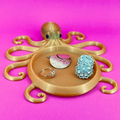 Hộp đựng trang sức hình Bạch tuộc