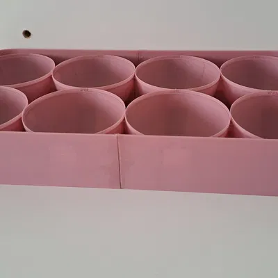 Hộp đựng parametric cho bi petanque - Phần đáy