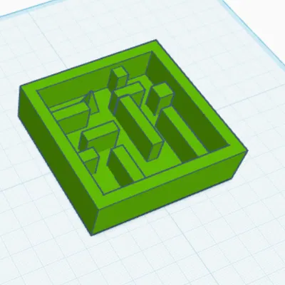 Mô hình mê cung in 3D dành cho nghiên cứu nấm nhầy (slime mold)