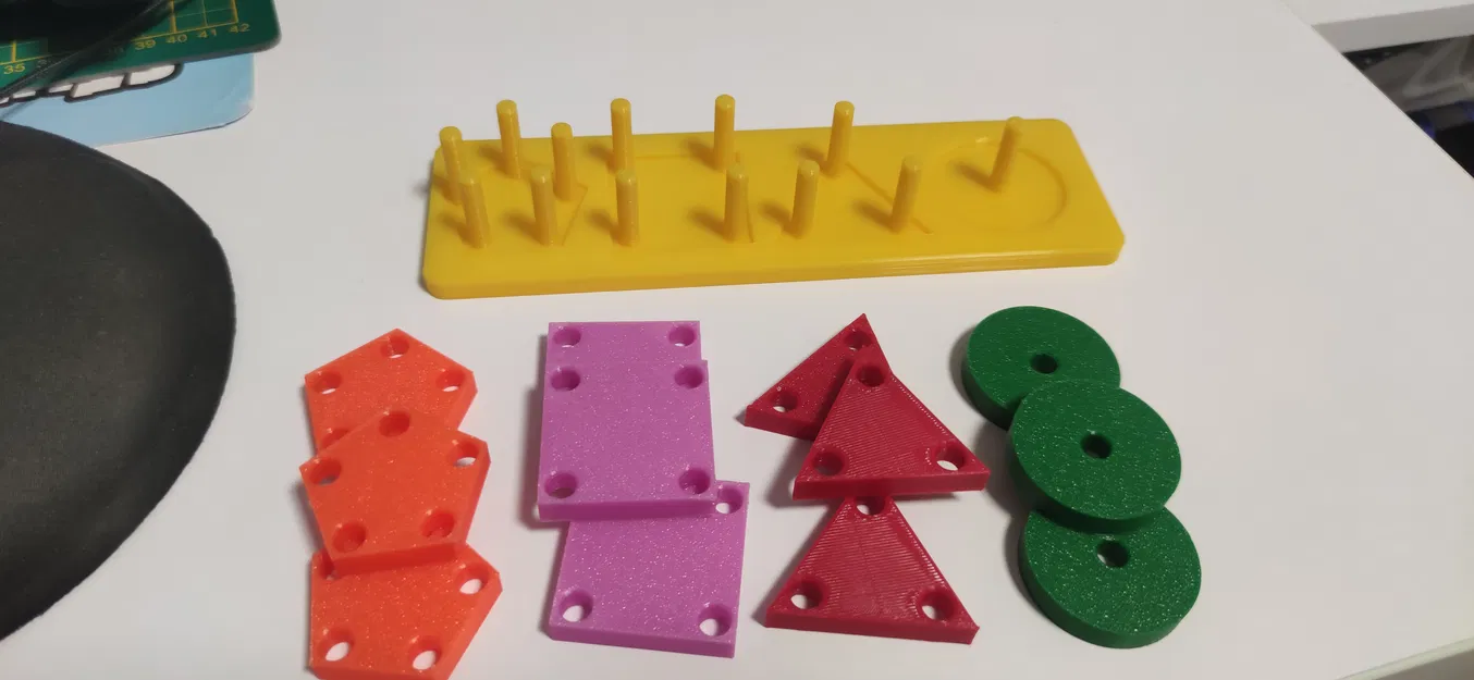 Đồ chơi xếp hình khối giáo dục thông minh cho bé (Sensory Toy) - Image 2