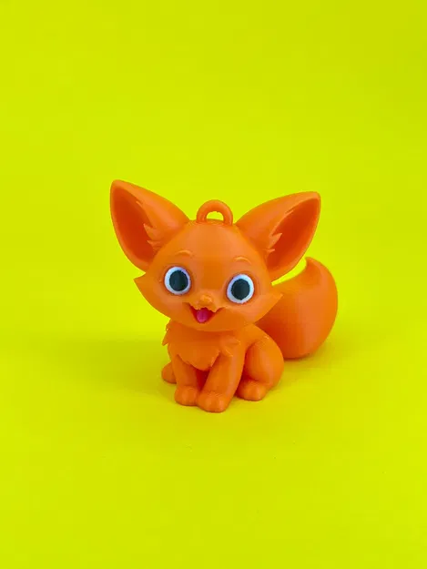 Mô hình cáo con làm đồ chơi, móc khóa hoặc trang trí - Image 3