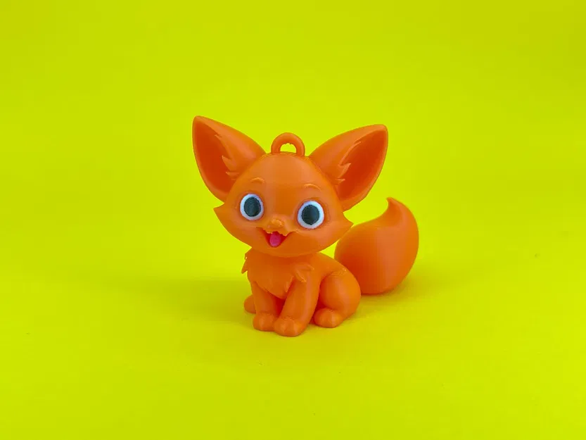 Mô hình cáo con làm đồ chơi, móc khóa hoặc trang trí - Image 4
