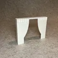 Khung rèm cửa trang trí cho nhà búp bê tỉ lệ 1:18 - Thumbnail 2