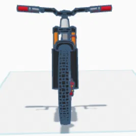 Mô hình xe đạp địa hình (Mountain Bike) chi tiết cho dân chơi 3D