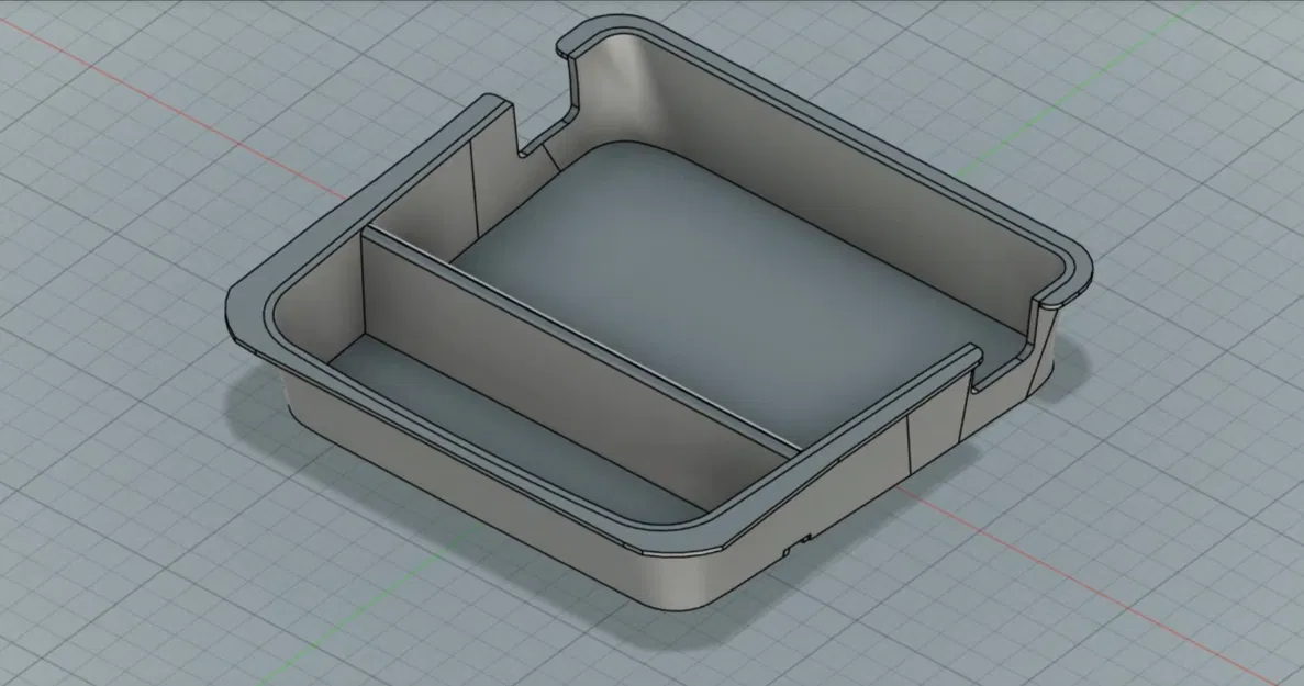 Khay đựng đồ cho bệ tỳ tay xe BYD King - Phụ kiện in 3D tiện lợi - Image 1