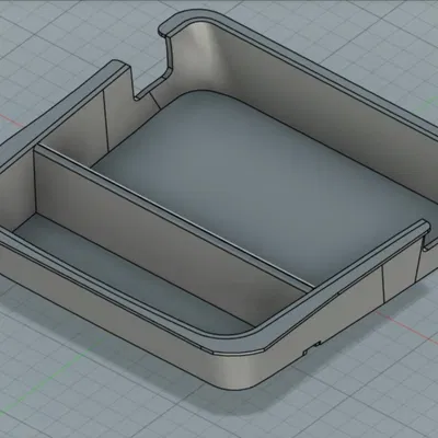 Khay đựng đồ cho bệ tỳ tay xe BYD King - Phụ kiện in 3D tiện lợi