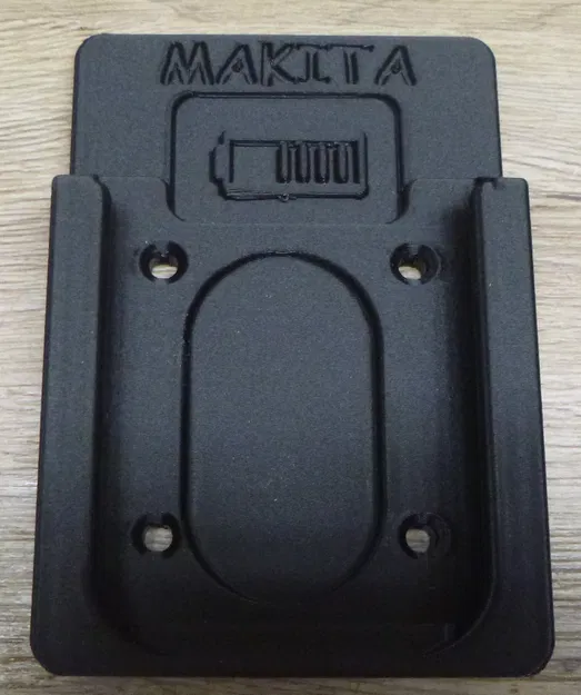 Giá treo tường cho pin Makita 18V BL - Gọn gàng, chắc chắn - Image 2