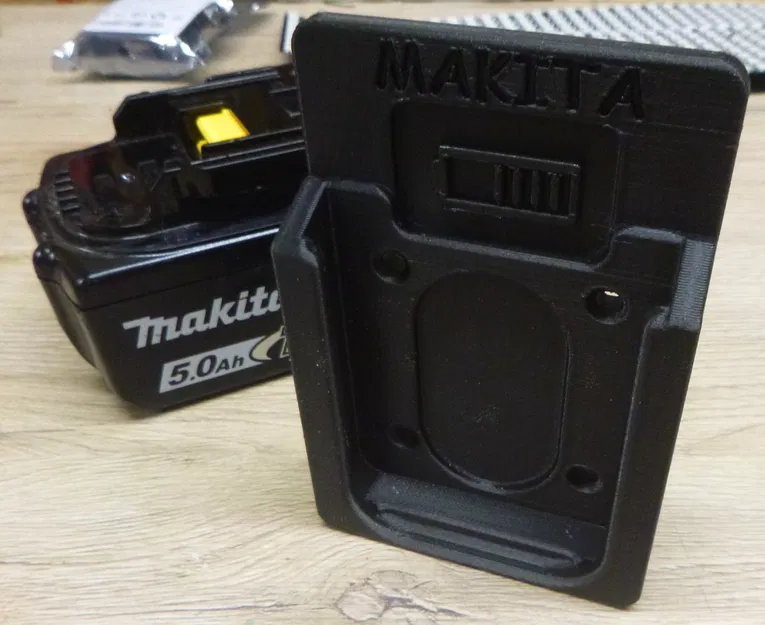 Giá treo tường cho pin Makita 18V BL - Gọn gàng, chắc chắn - Image 12