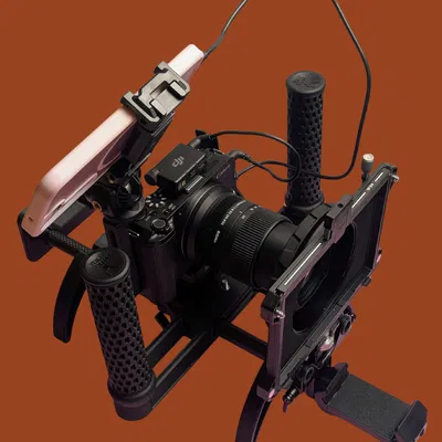 Ngàm góc vuông cho máy quay Canon R50V (3D Print)