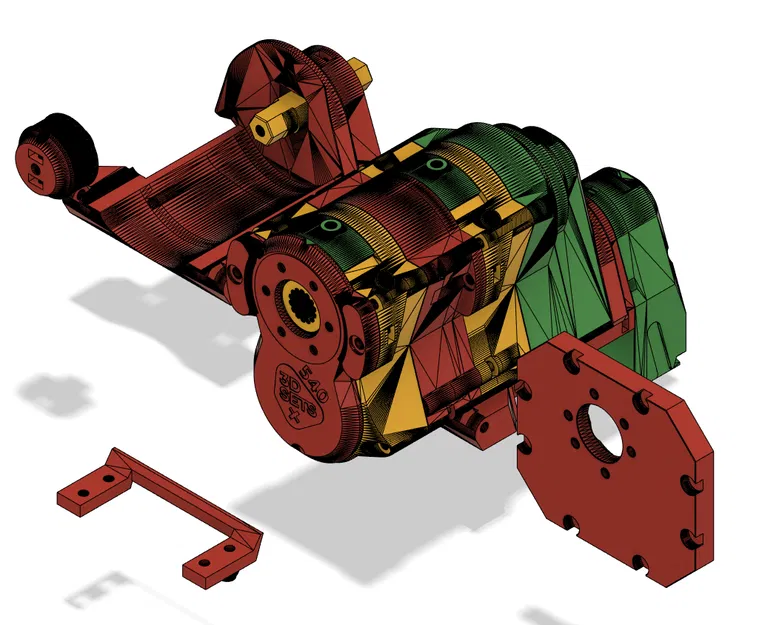 Hộp số đai tỷ số thấp cho 3D Sets Rancher RC - Image 11