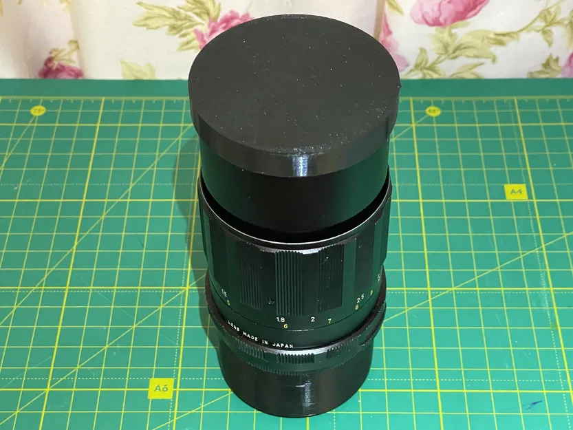 Nắp đậy ống kính 3D cho Tokina 135mm f/2.8 (M42 Lens Cap) - Image 4