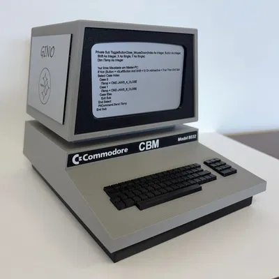 Ống heo tiết kiệm hình máy tính Commodore CBM