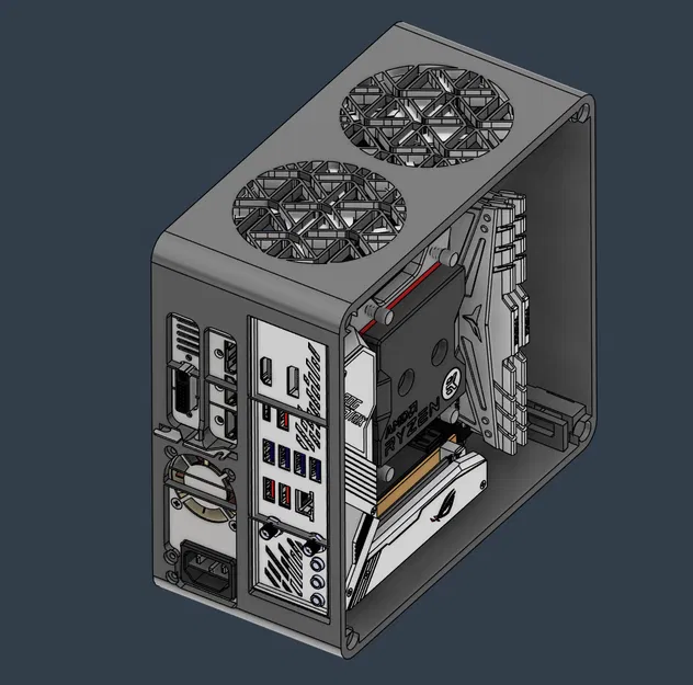 SFF Mini ITX Case - Vỏ máy tính siêu nhỏ gọn - Image 1