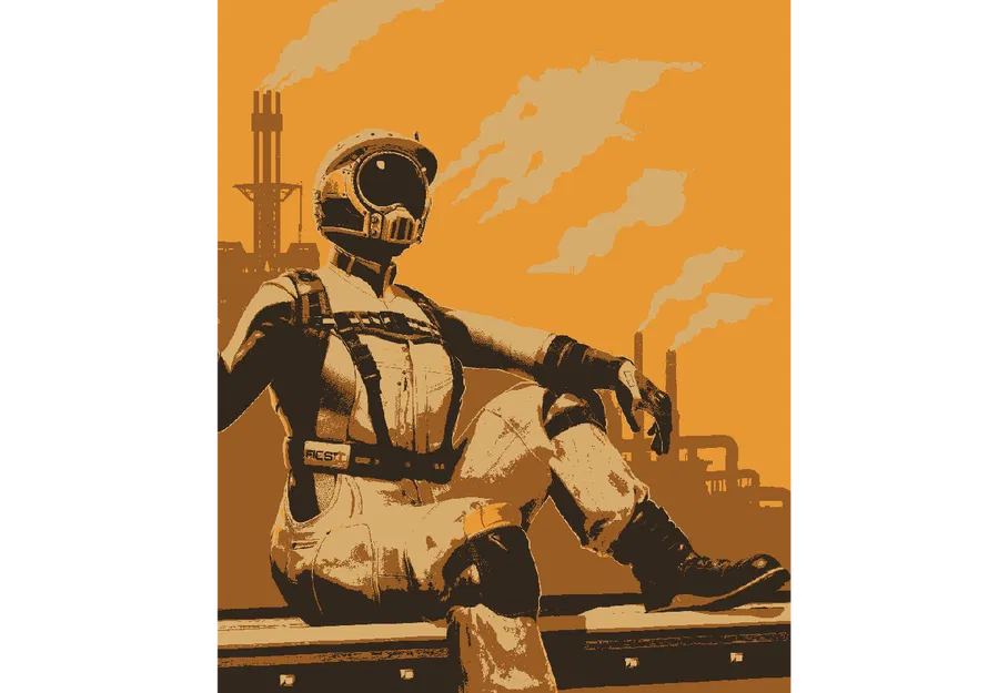 Poster game Satisfactory - Image 1