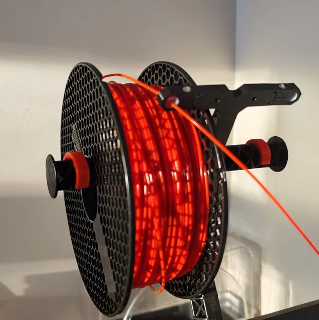 Kẹp giữ cuộn nhựa đôi cho máy in Prusa MK3 / MK4 - Image 1