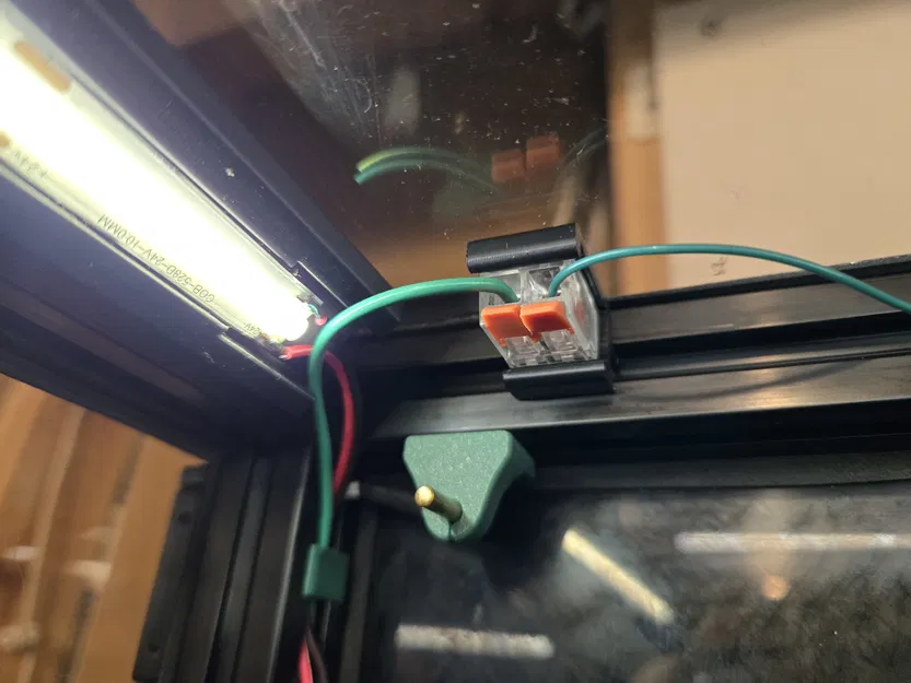 Giá đỡ Lever Nut lắp rãnh 1515 không cần dụng cụ - Image 2