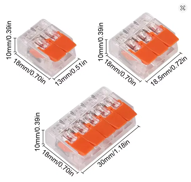 Giá đỡ Lever Nut lắp rãnh 1515 không cần dụng cụ - Image 3