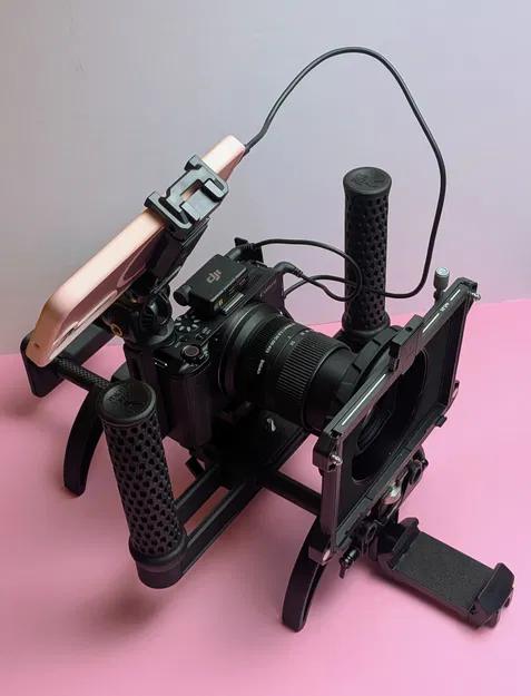 Tay cầm Side Handles kiểu xe đạp cho LWS Camera Rig - Image 1