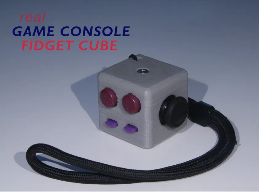 Fidgetcube - GAMECONSOLE (Cục Fidget hình máy chơi game) - Image 1
