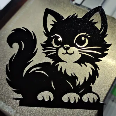 Trang trí công tắc đèn – Mèo 4