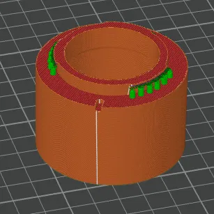 Ngàm chuyển 3D Tokina 135mm f/2.8 M42 sang Sony E cho máy ảnh Mirrorless