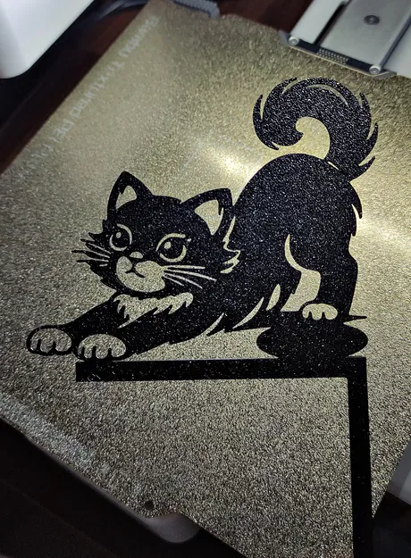 Miếng trang trí công tắc đèn – Hình chú mèo (Cat 5) - Image 1