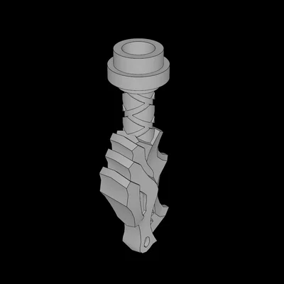 Cán Kiếm Đầu Rồng Cho Minifig Lego - Phụ Kiện In 3D Độc Đáo