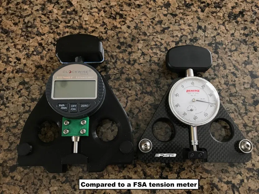 Thiết kế thước đo độ căng căm xe đạp theo chuẩn Jobst Brandt - Image 1