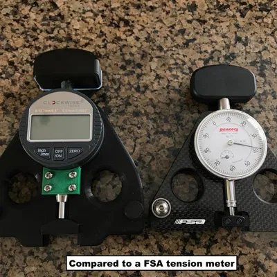 Thiết kế thước đo độ căng căm xe đạp theo chuẩn Jobst Brandt