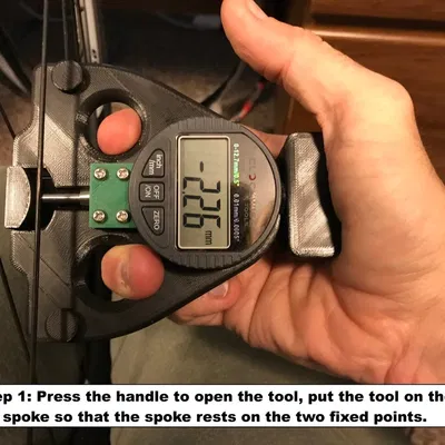 Thiết kế thước đo độ căng căm xe đạp theo chuẩn Jobst Brandt