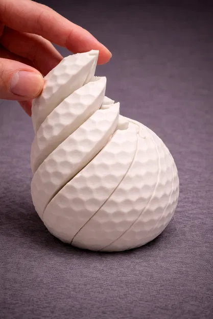 Đồ chơi Fidget Bóng Golf Co Giãn V2 – Khối Cầu Khớp Nối - Image 2