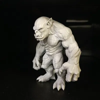 Savage Troll Dretch - Mô hình thu nhỏ cho game nhập vai Fantasy