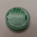 Vật mẫu (master) để đúc khuôn silicone cho họa tiết resin triskelion - Thumbnail 7