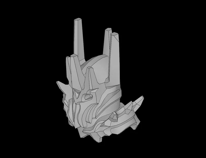 Mũ Giáp Chiến Binh Có Gai Vai Tương Thích Với Lego - Image 1