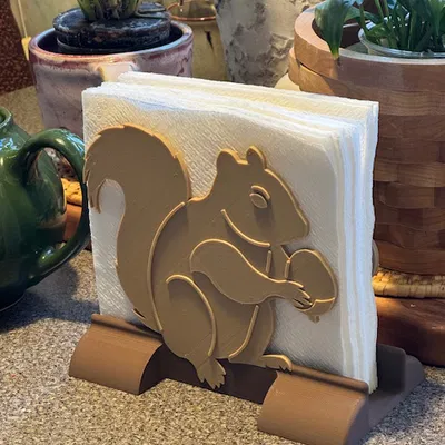 Giá Đựng Khăn Giấy Hình Chú Sóc