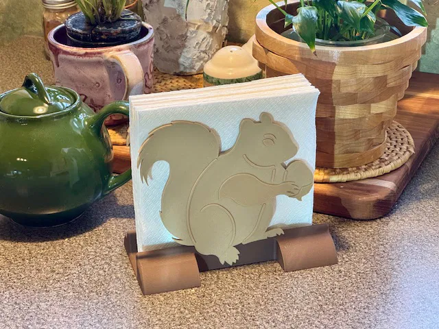 Giá Đựng Khăn Giấy Hình Chú Sóc - Image 6